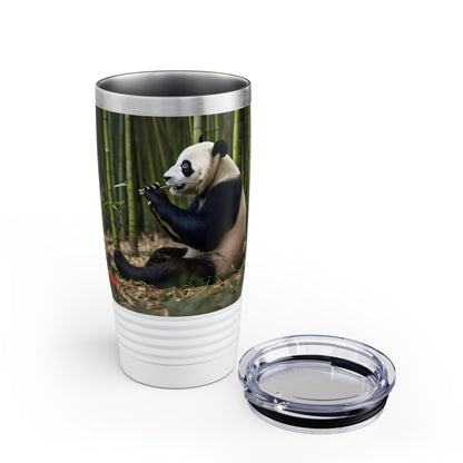 Artzy Panda Ringneck Tumbler, 20oz