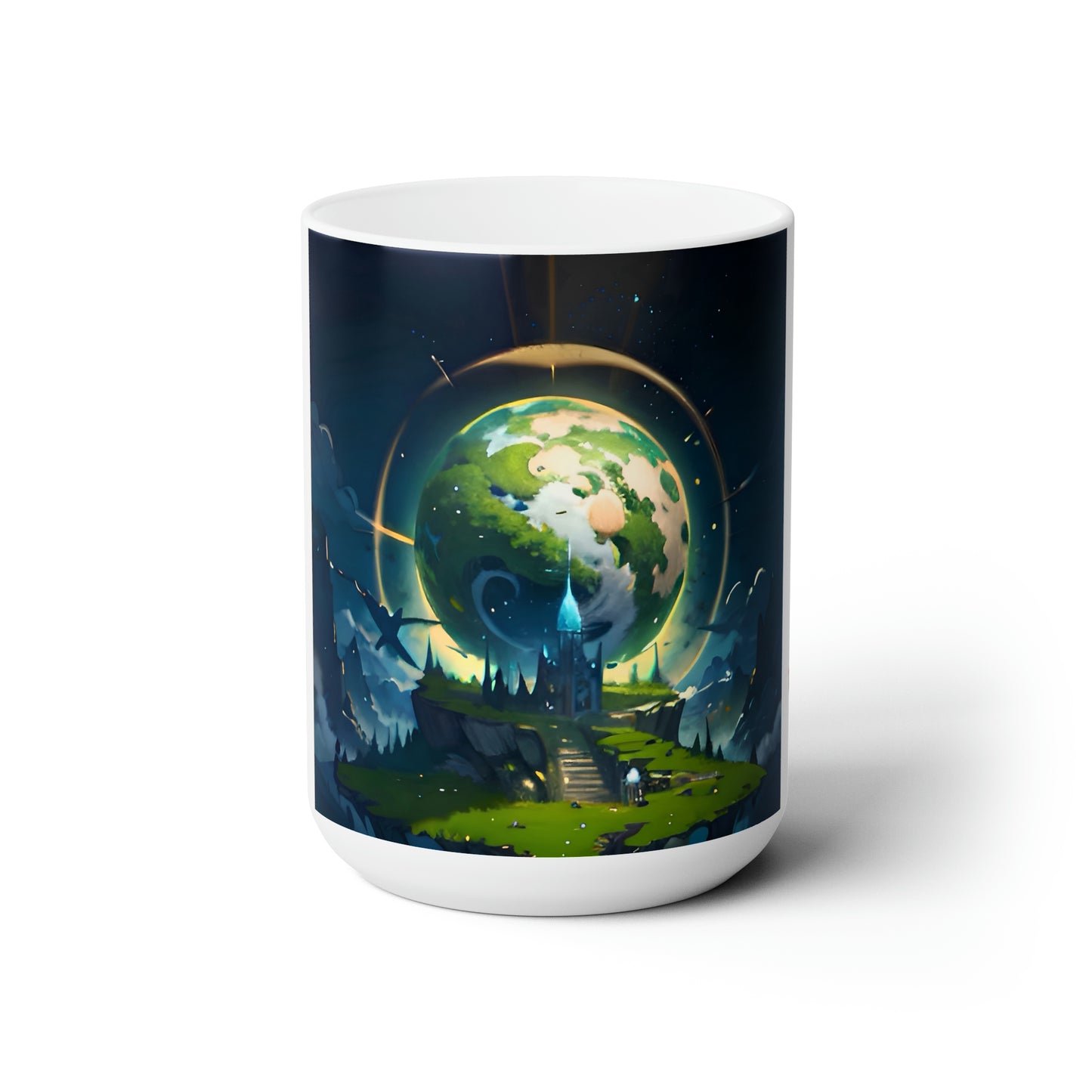 Matiby Worlds Ceramic Mug 15oz