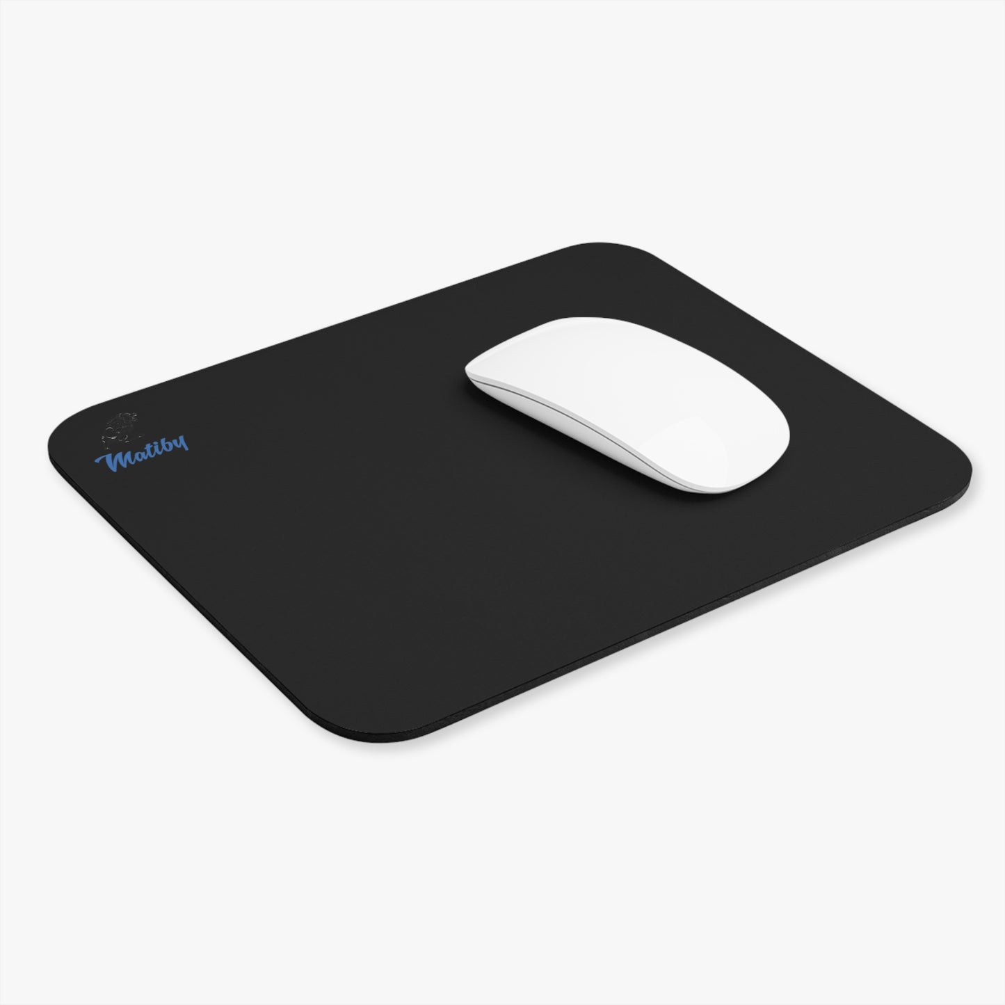 Matiby Black Mouse Pad (Rectangle)