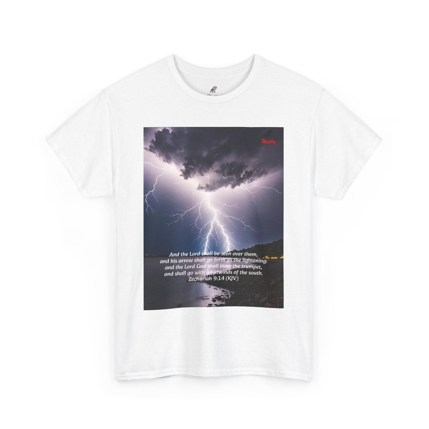 Lightning Style God's Arrow Unisex Heavy Cotton Tee