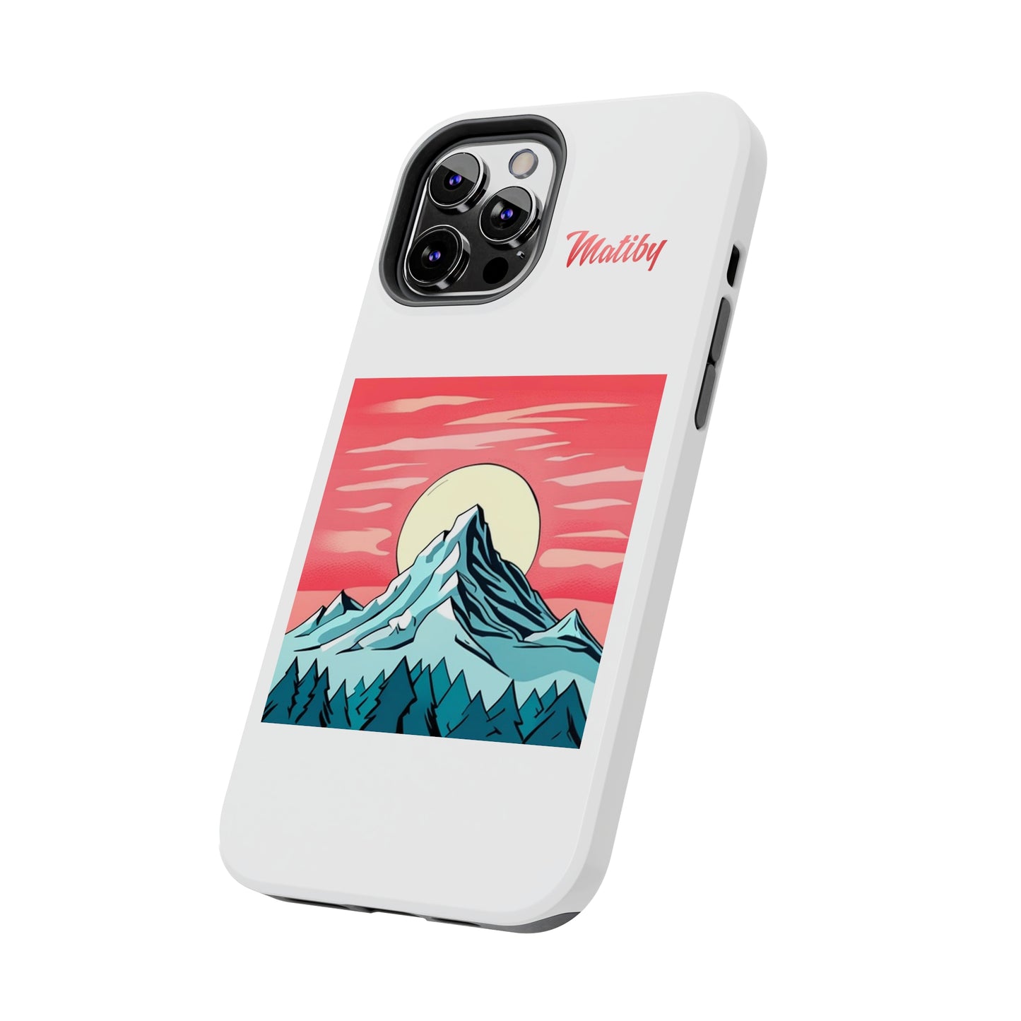 Sunset Mountain Tough Phone Cases