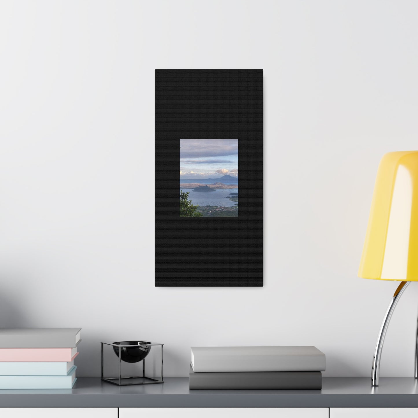 Nature Scenic Black Canvas Gallery Wraps