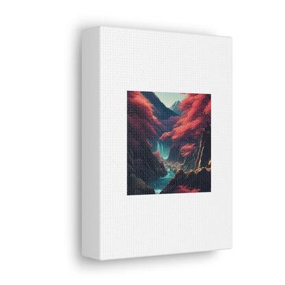 Artzy Scenic White Canvas Gallery Wraps