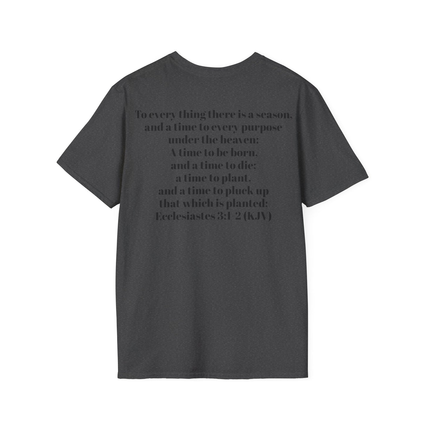 Bible Speaks Ecclesiastes 1:1-2 Unisex Softstyle T-Shirt