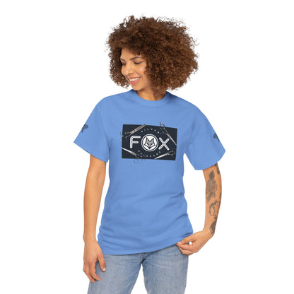 Silver Fox Scissors Unisex Heavy Cotton Tee