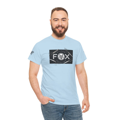 Silver Fox Scissors Unisex Heavy Cotton Tee