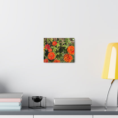 Matiby "Reals" Red Flowers Canvas Gallery Wraps