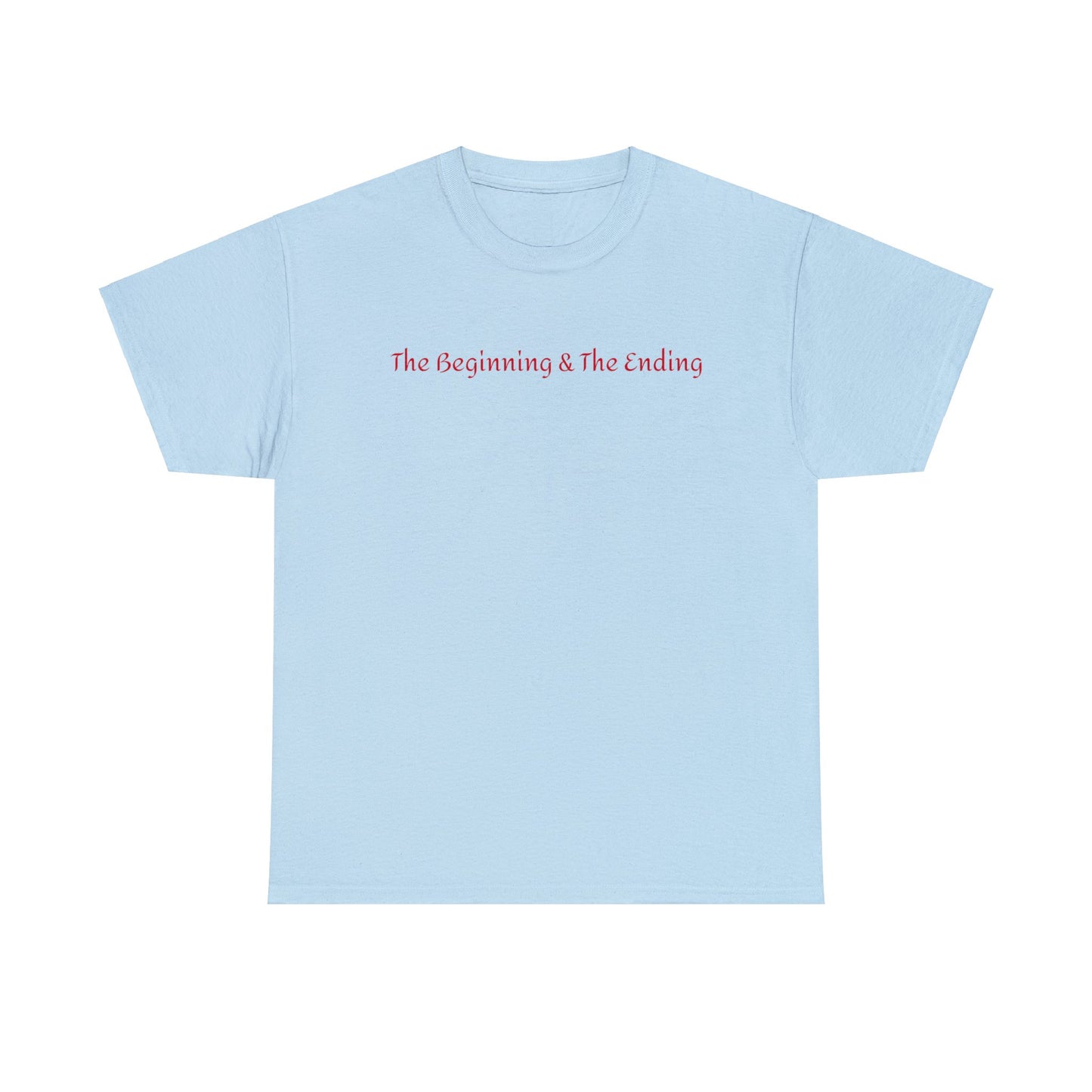 Matiby "The Beginning & The Ending" Unisex Heavy Cotton Tee