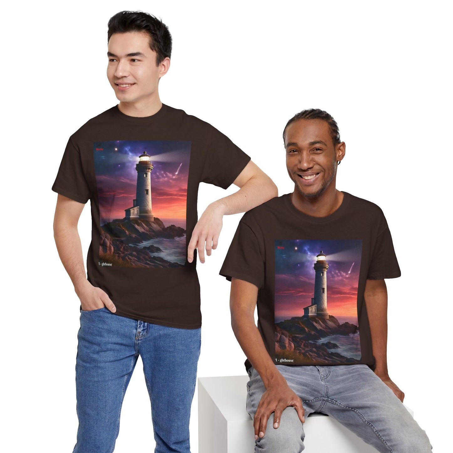 Lighthouse Unisex Heavy Cotton Tee