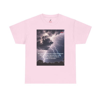 Lightning Style Thunder Unisex Heavy Cotton Tee