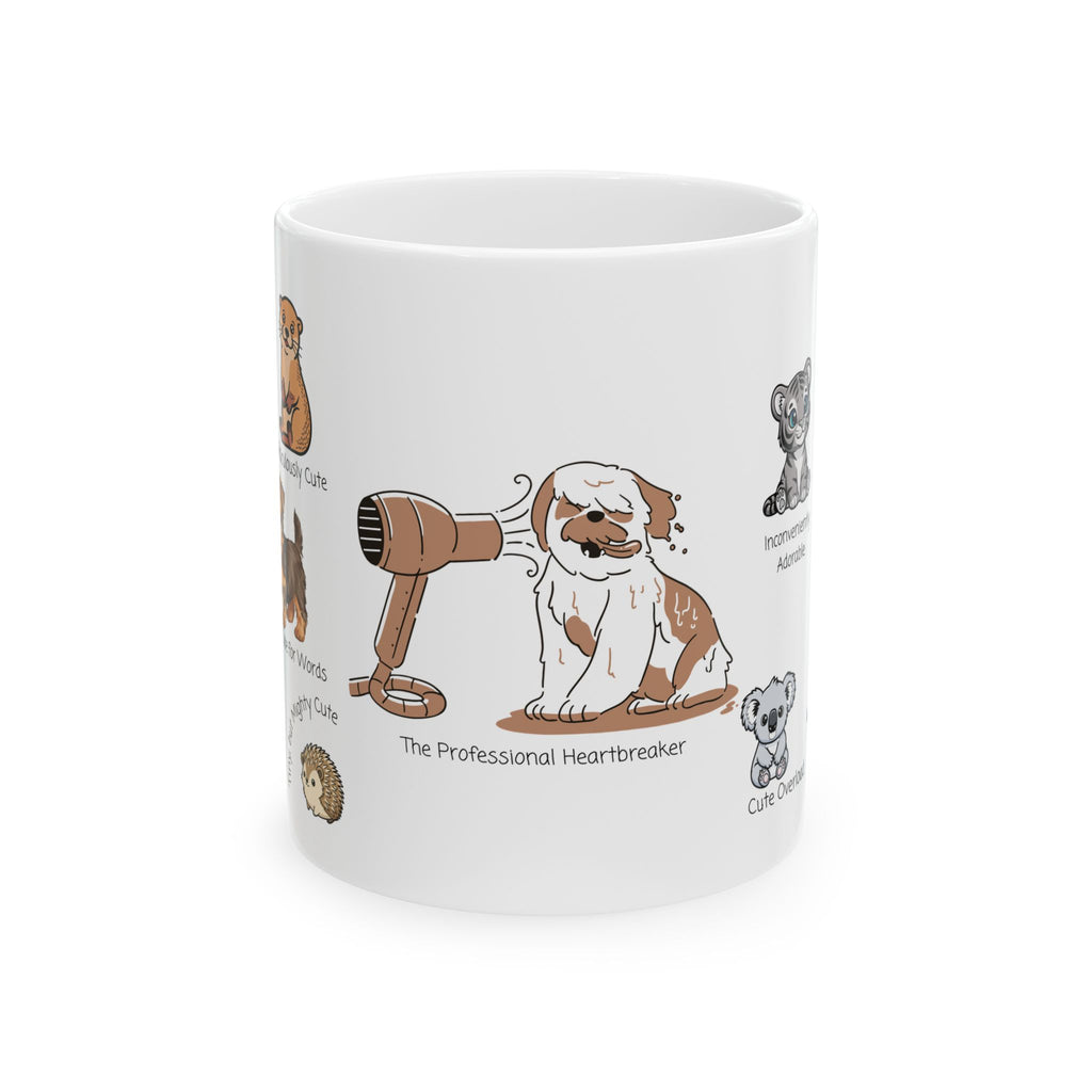 The Professional Heartbreaker White Ceramic Mug — Cute And Knows It Cup (11oz/15oz)