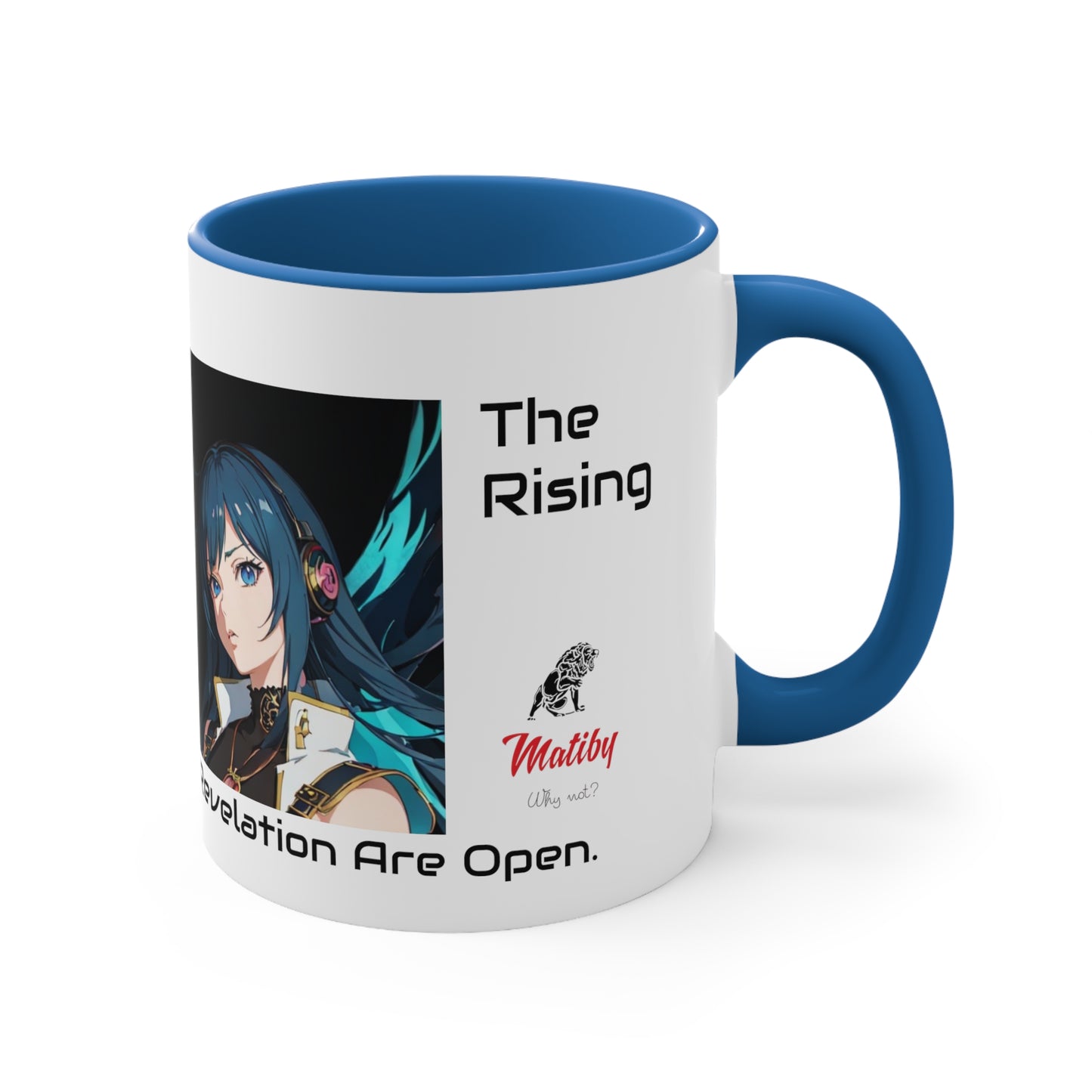 The Rising Accent Mug, 11oz