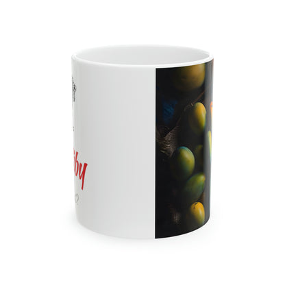 Matiby Artzy Ceramic Mug, 11oz