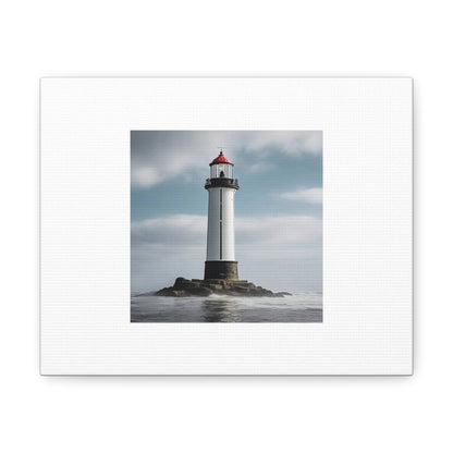 Lighthouse White Canvas Gallery Wraps