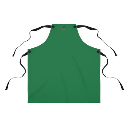 Matiby Dark Green Apron (AOP)