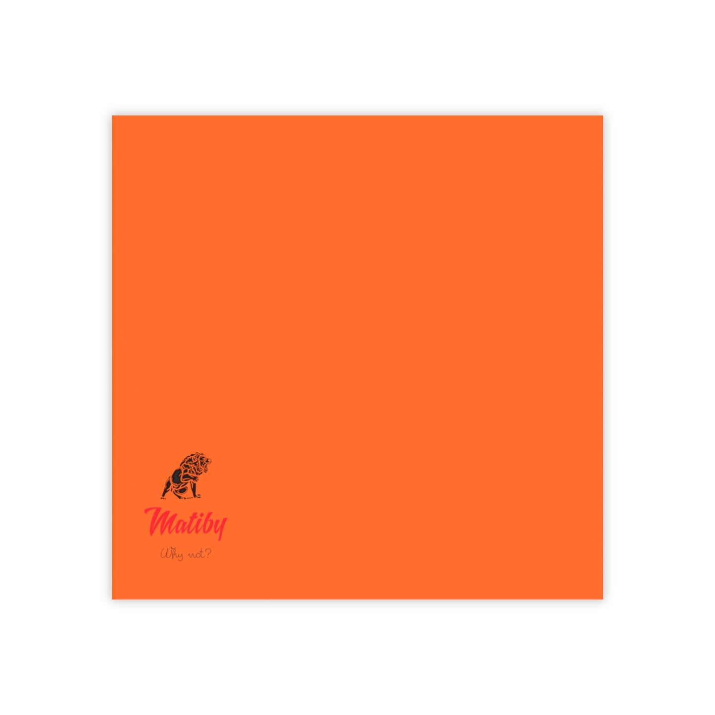 Matiby Post-it® Note Pads Orange