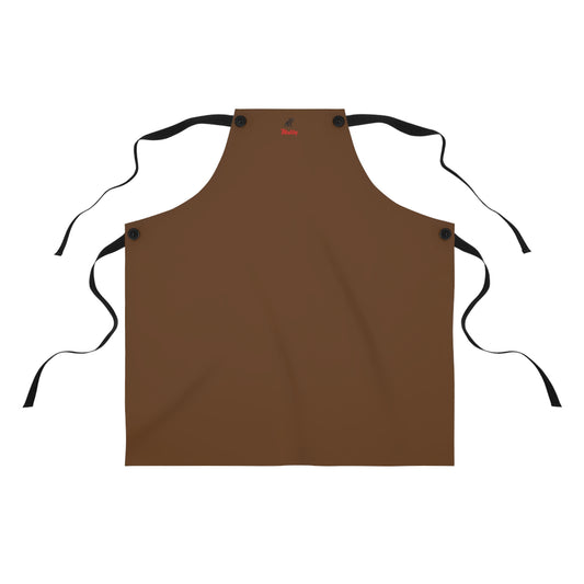 Matiby Brown Apron (AOP)