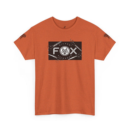 Silver Fox Scissors Unisex Heavy Cotton Tee