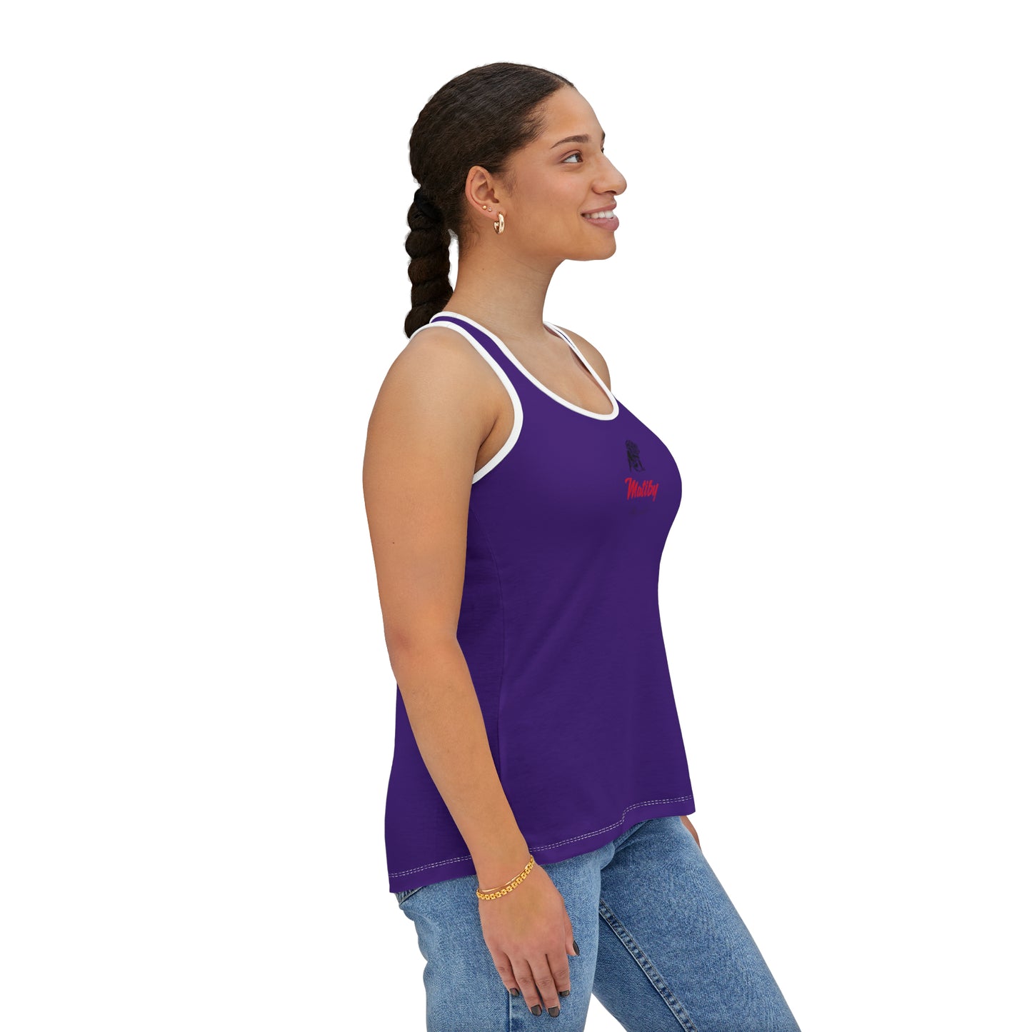 Women's Purple Tank Top (AOP)