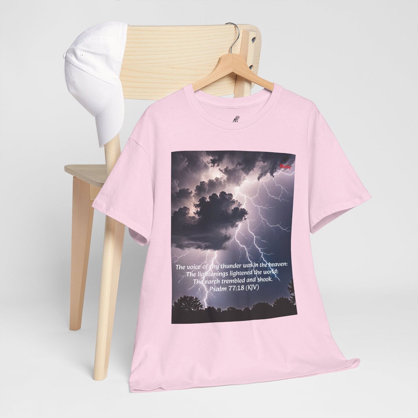 Lightning Style Thunder Unisex Heavy Cotton Tee