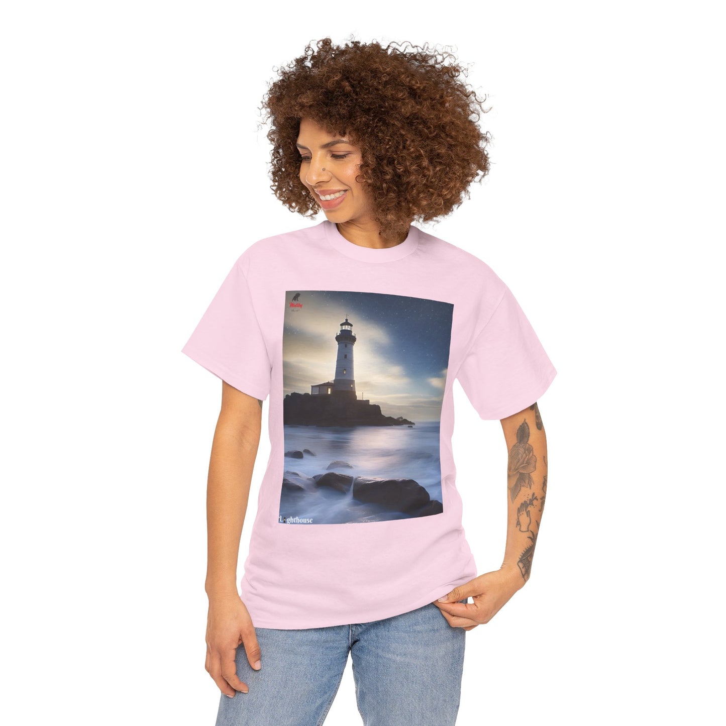 Lighthouse Unisex Heavy Cotton Tee