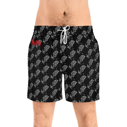 Men's Mid-Length Swim Shorts (AOP)