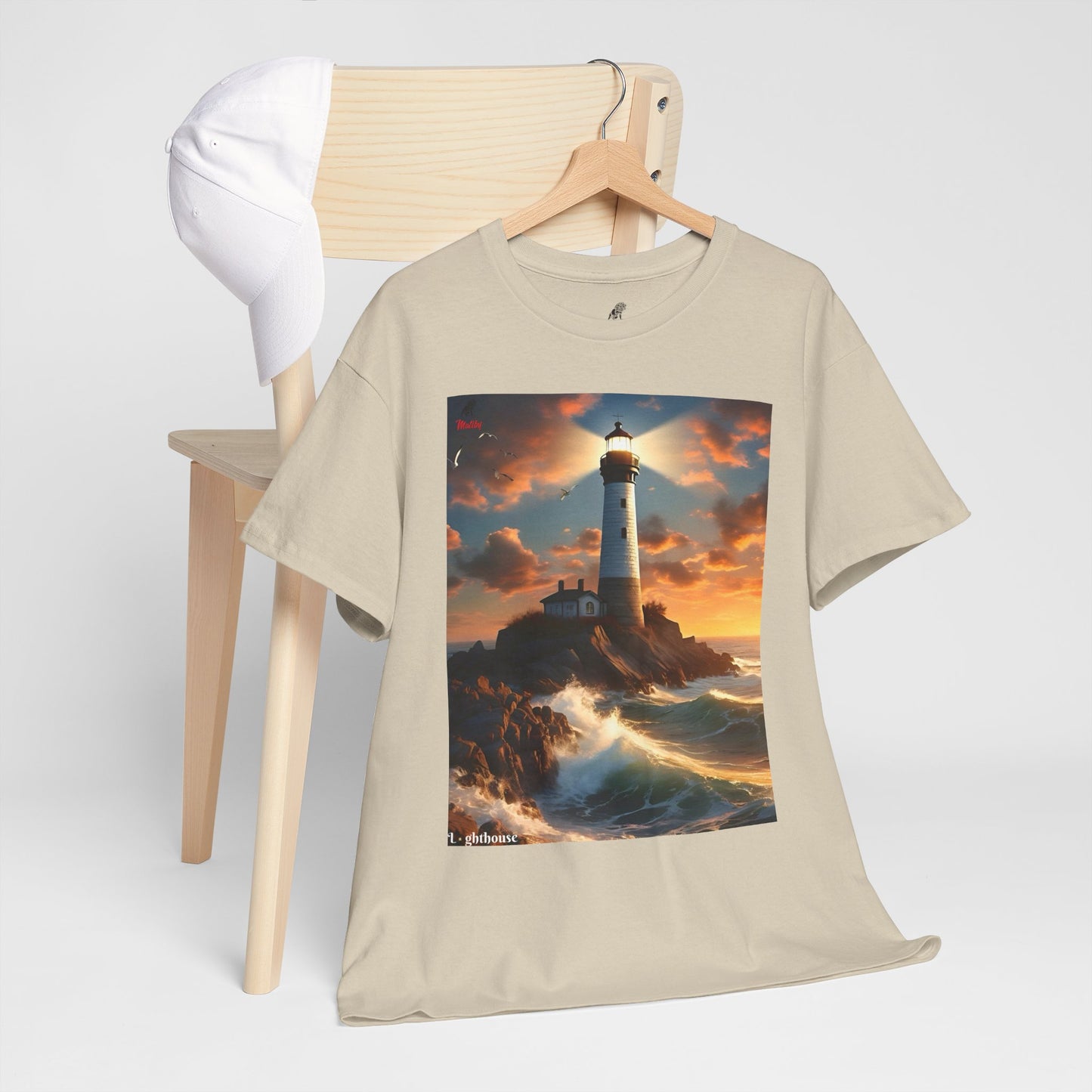 Lighthouse Unisex Heavy Cotton Tee