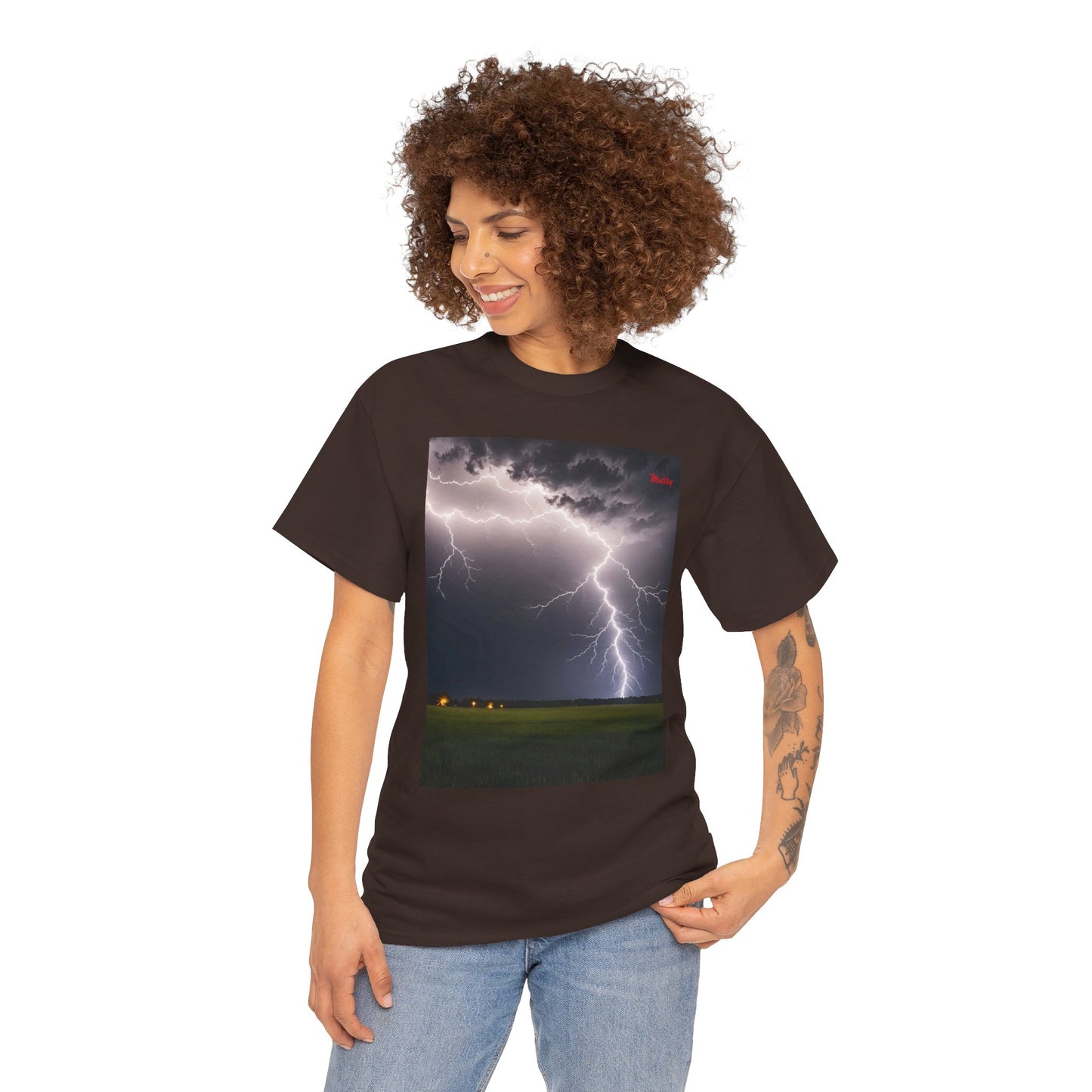 Lightning Style Unisex Heavy Cotton Tee