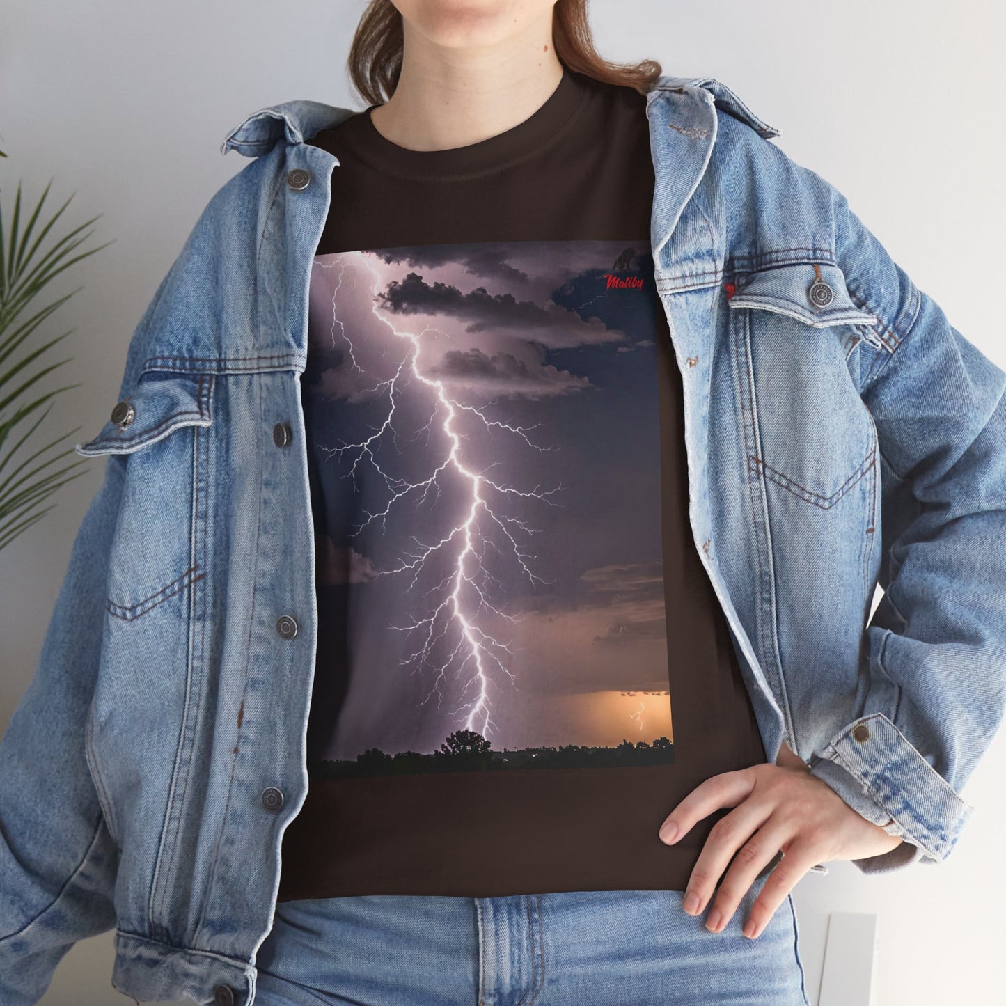 Lightning Style Unisex Heavy Cotton Tee