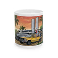 Sunshine State Pickup Trucks #9 Speed Boat Hauler White Ceramic Mug – Celebrating Companionship, Creativity & Life’s Little Wonders Cup (11oz/15oz)