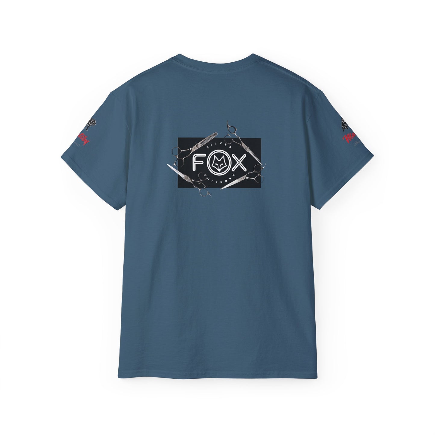 Matiby & Silver Fox Scissors Unisex Ultra Cotton Tee