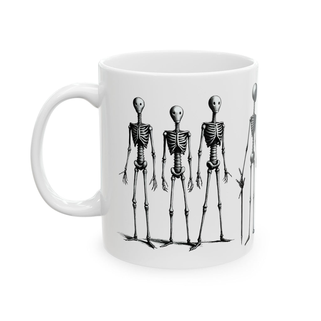 The Stick-To-It Species #12 White Ceramic Mug – Anatomy of Optimism Cup 11oz/15oz