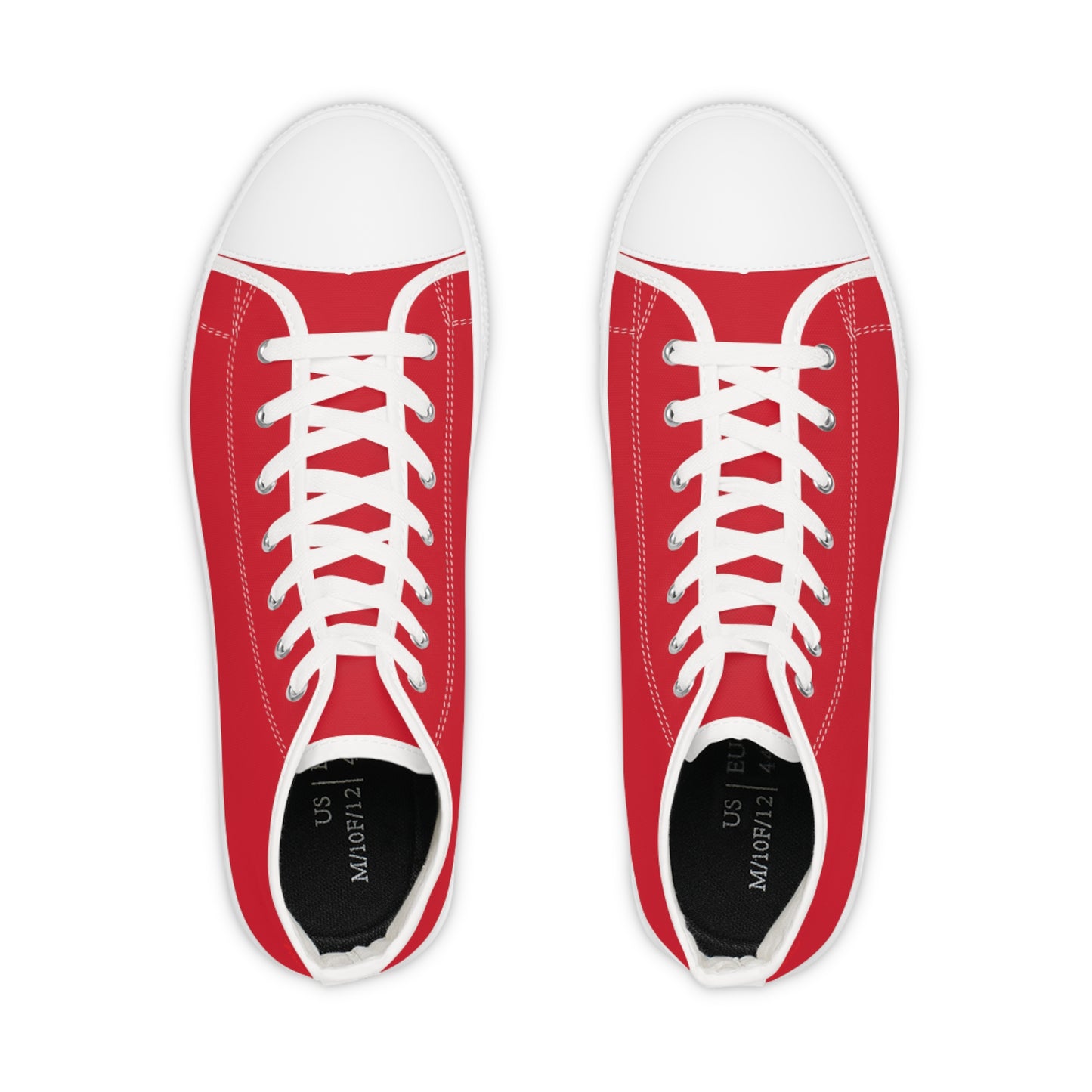 Men's Red High Top Sneakers