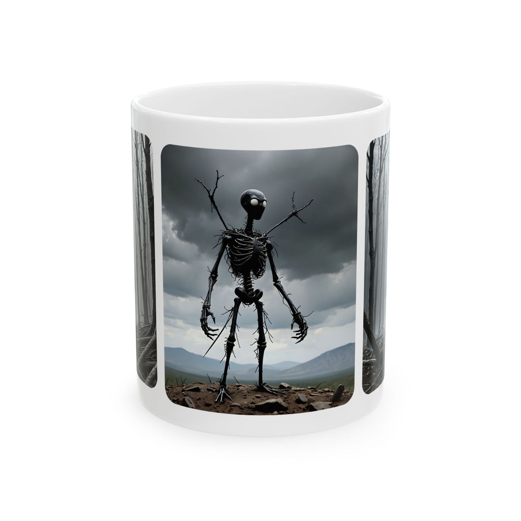 The Stick-To-It Species #8 White Ceramic Mug – Anatomy of Optimism Cup 11oz/15oz
