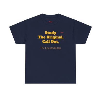 Study The Original Unisex Heavy Cotton Tee