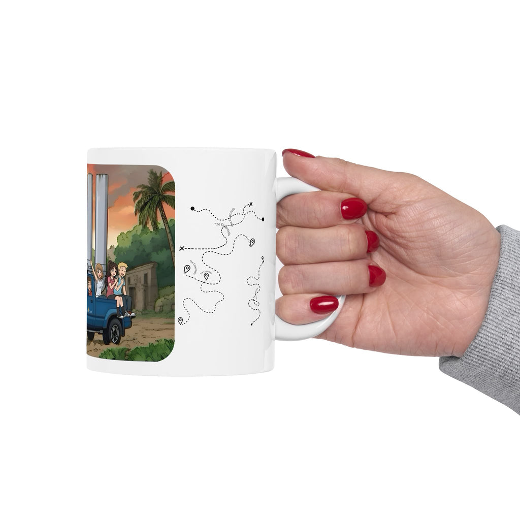Sunshine State Pickup Trucks #7 Couples Hauler White Ceramic Mug – Celebrating Companionship, Creativity & Life’s Little Wonders Cup (11oz/15oz)