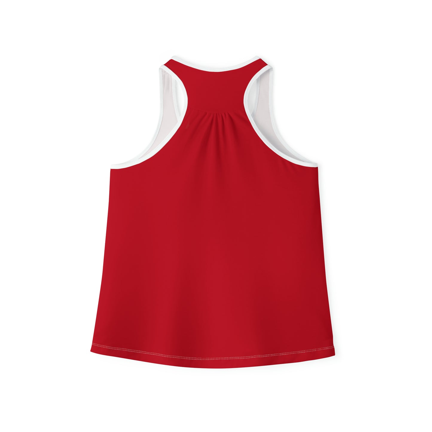 Women's Dark Red Tank Top (AOP)