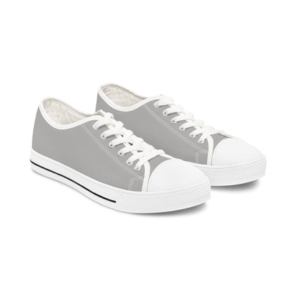 Women's Light Grey Low Top Sneakers