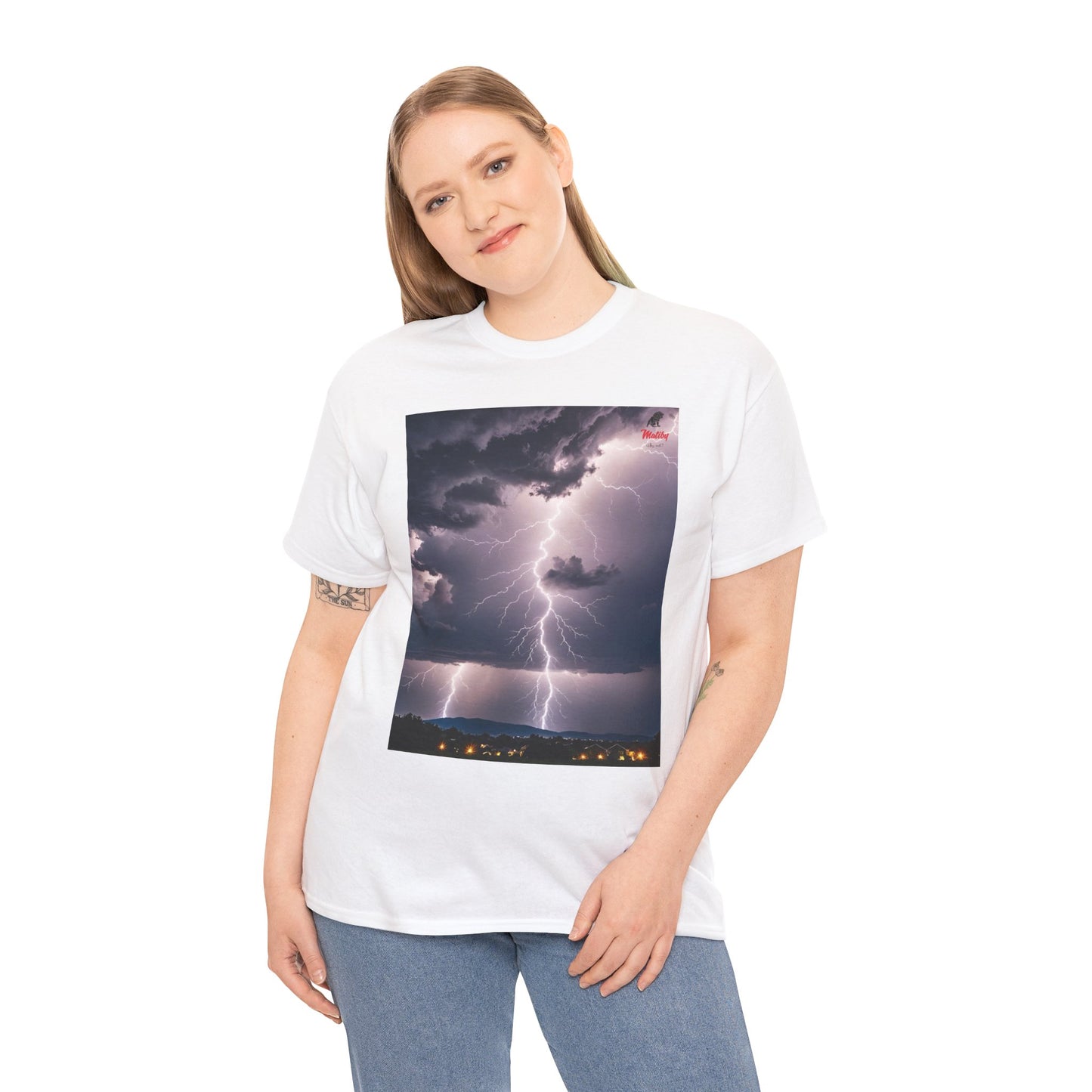 Lightning Style Unisex Heavy Cotton Tee