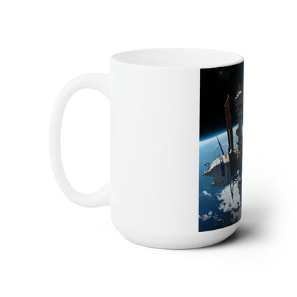 Artzy Ceramic Mug 15oz