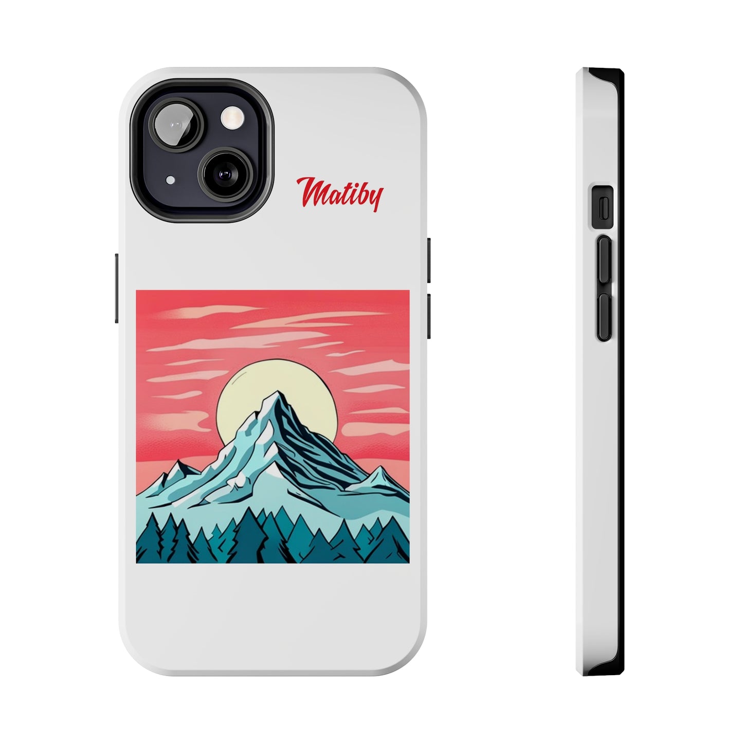 Sunset Mountain Tough Phone Cases