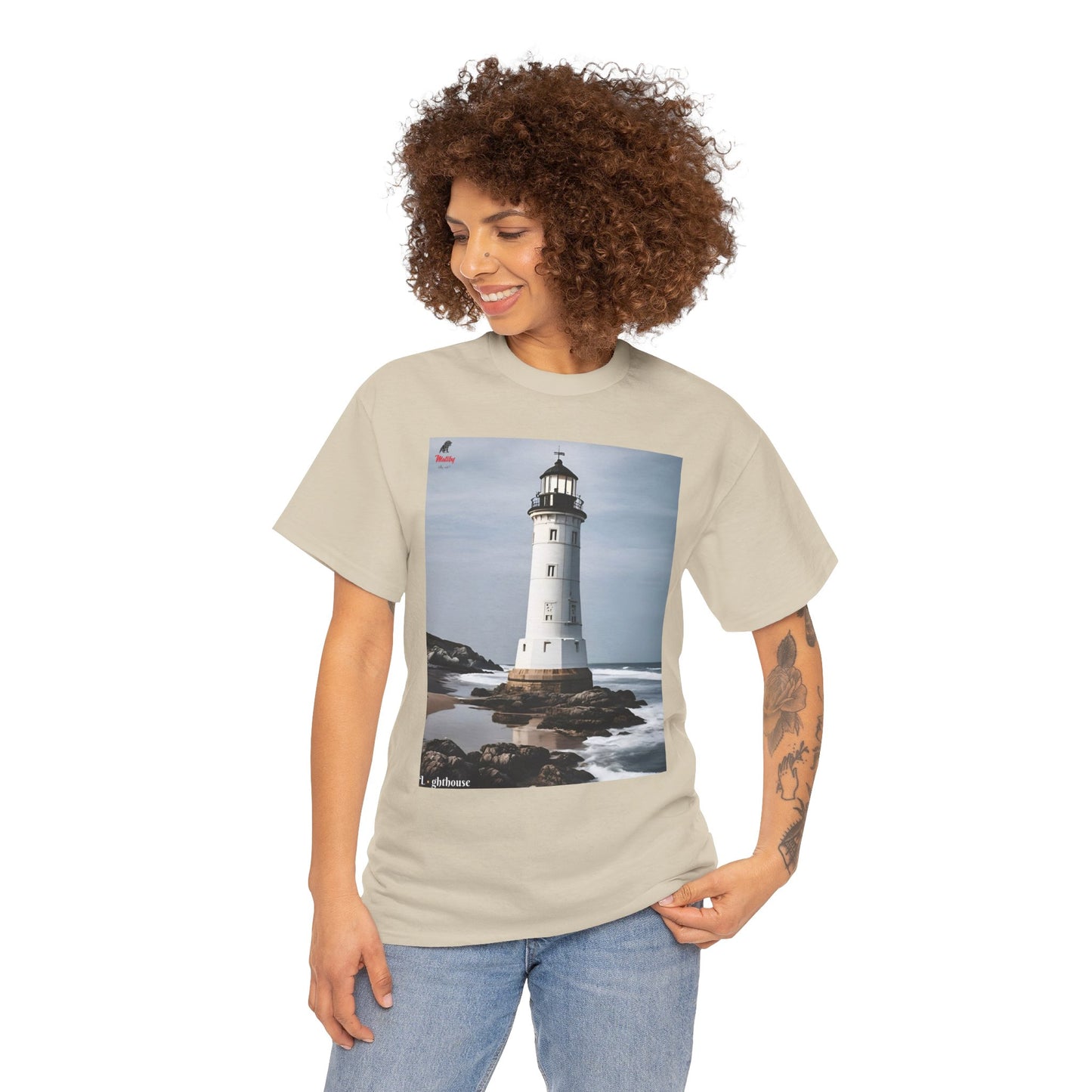 Lighthouse Unisex Heavy Cotton Tee