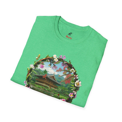 Floral Landscape Unisex Softstyle T-Shirt