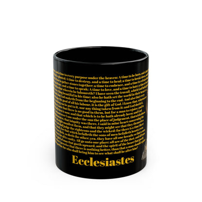 Bible Speaks Ecclesiastes  Black Mug (11oz, 15oz)