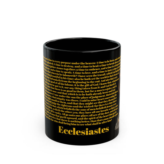 Bible Speaks Ecclesiastes  Black Mug (11oz, 15oz)