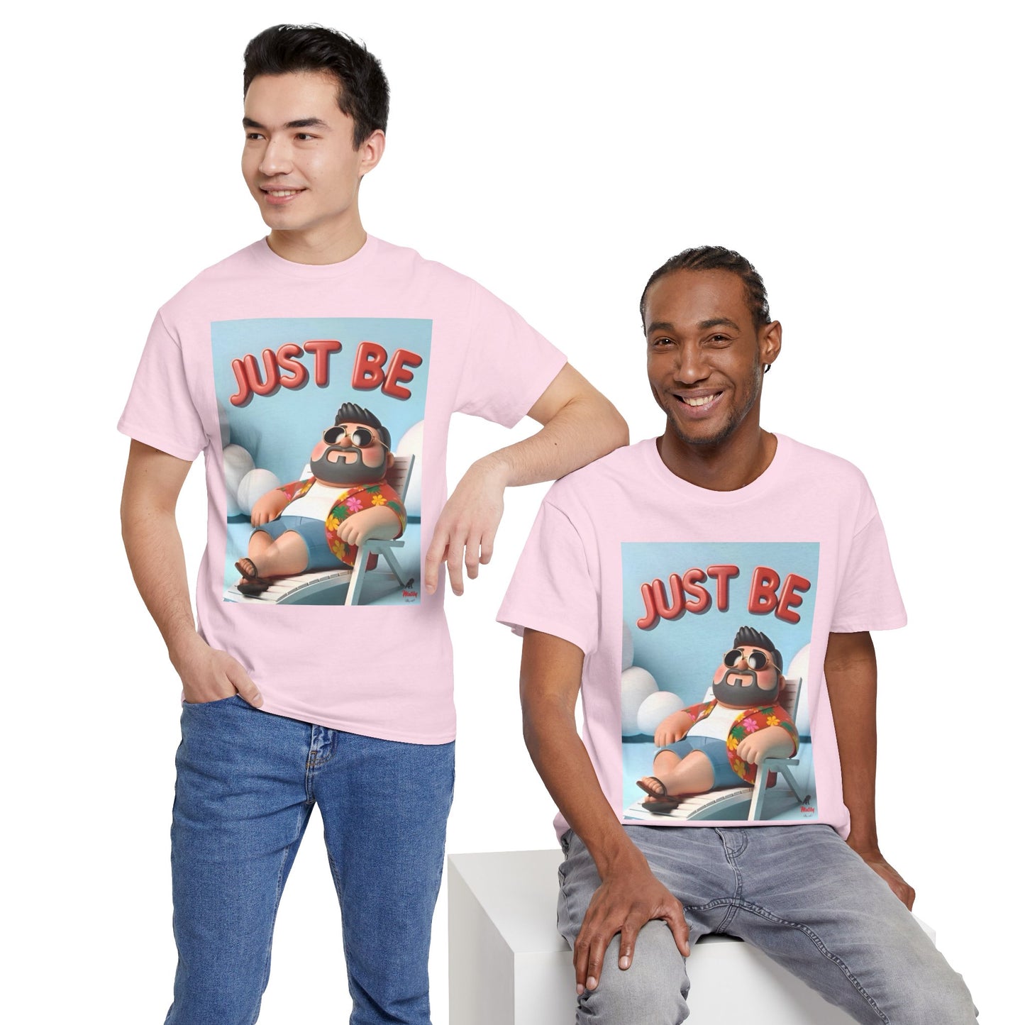 Just Be Unisex Heavy Cotton Tee