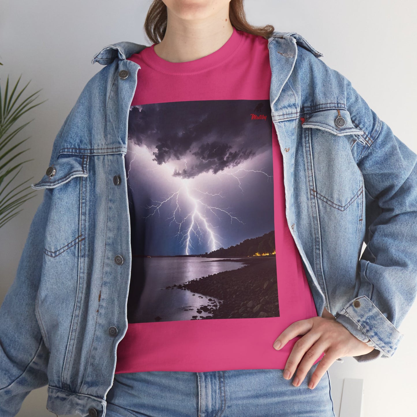 Lightning Style Unisex Heavy Cotton Tee