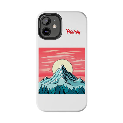 Sunset Mountain Tough Phone Cases