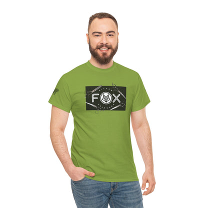 Silver Fox Scissors Unisex Heavy Cotton Tee