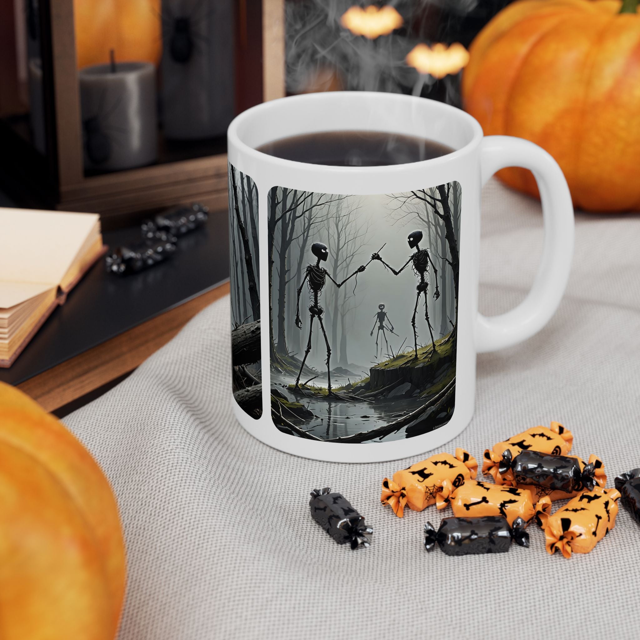 The Stick-To-It Species #7 White Ceramic Mug – Anatomy of Optimism Cup 11oz/15oz